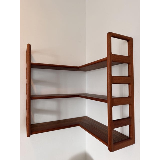 Danish Teak Corner Shelf from Dyrlund, 1960s For Sale - Image 13 of 13