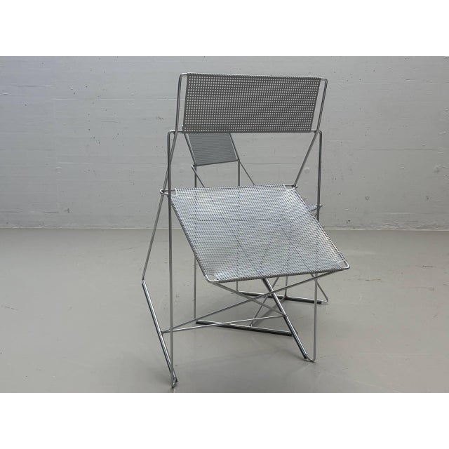 X-Line Chair by Niels Jørgen Haugesen, 1970s For Sale - Image 13 of 13