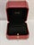 For your consideration. . . An authentic Cartier Jeweler's Signature Presentation ring box. The Cartier red box is...
