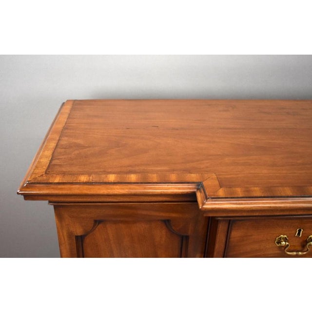Brown Antique Victorian Mahogany Sideboard, 1860 For Sale - Image 8 of 12