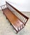 19th Century American Windsor Faux Bamboo Spindled 8-Leg Settee / Bench For Sale - Image 9 of 12