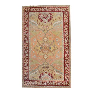 Marvelous Antique Agra Accent Size Rug - 4'9" x 7'10" For Sale