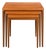 Mid-Century Teak Nesting Tables from Richard Hornby, 1960s, Set of 3 For Sale