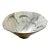 Monumental Brutalist Slab Studio Pottery Bowl With Abstract Decoration For Sale