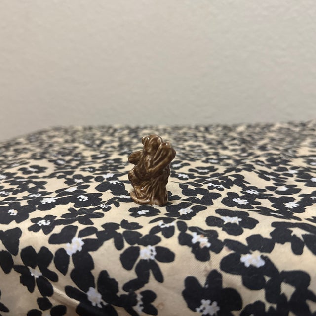 Vintage Wade Whimsy Brown Monkey on Branch Figurine - Made in England For Sale In New Orleans - Image 6 of 7