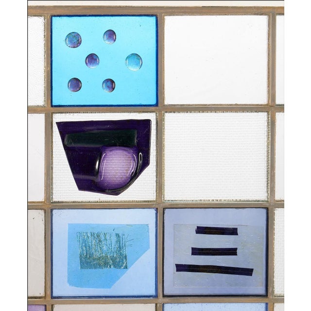 Dorothy Sturm Large Glass Assemblage, C. 1960 For Sale - Image 4 of 7