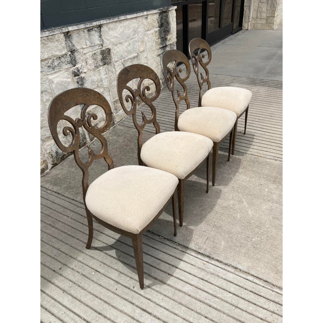 2000 - 2009 Set of 4 Ironies Chairs For Sale - Image 5 of 9