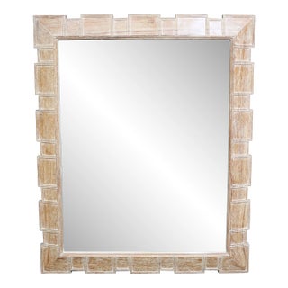 Robert Leighton Teak Reclaimed Mirror For Sale