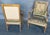 Fine Pair of 18th Century French Aubusson Upholstered Fauteuils For Sale - Image 9 of 10