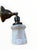 1920s Tropical Sunset Acid Etched Wall Sconce For Sale - Image 10 of 11