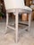 Early 21st Century Bernhardt Light Gray Leather Counter Stool For Sale - Image 5 of 10