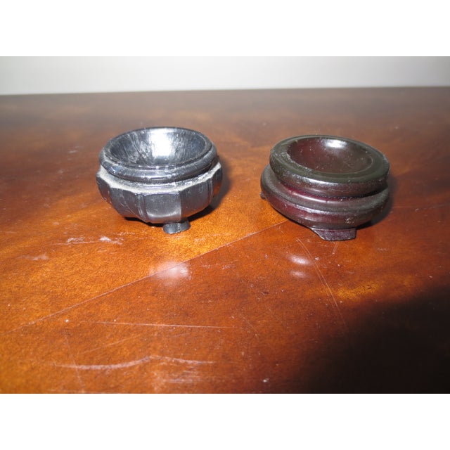 Marble Eggs With Stands - Set of Two - 1990s For Sale - Image 11 of 11