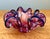 Glass Murano Pink and Blue Glass Bowl For Sale - Image 7 of 18