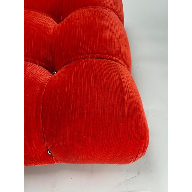 C&B Italia First Edition Camaleonda Lounge Chair in Velvet by Mario Bellini for C&B Italia, 1973 For Sale - Image 4 of 13