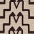 Modern Sample - Schumacher X David Kaihoi Turkish Step Fabric in Brown For Sale - Image 3 of 4
