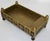 Asian Asian Hammered Brass and Tacks on Wooden Coffee Table For Sale - Image 3 of 9
