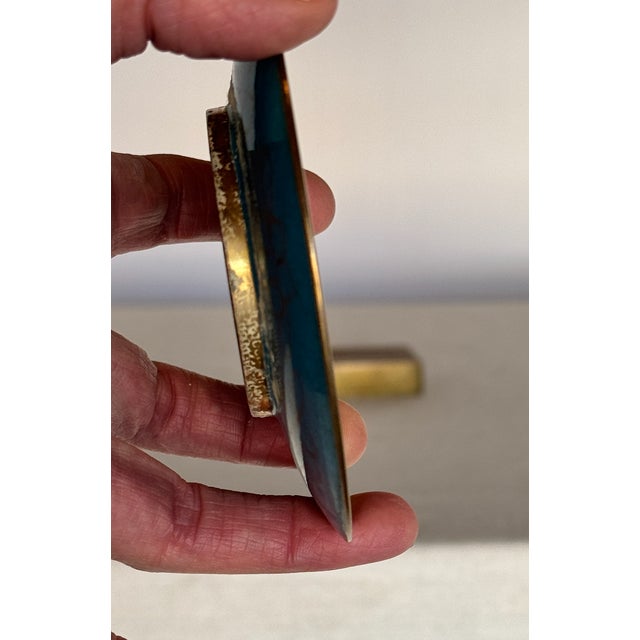 1900 Antique Chinese Etched Dish For Sale - Image 4 of 4