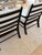 Traditional Pair of Large Scale Ladder Back Chairs With Woven Seats For Sale - Image 3 of 11