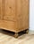 Antique European Pine Wardrobe Two Door Armoire Turned Feet, Natural Wood For Sale - Image 10 of 17