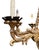 Italian Paul Ferrante 18c Style Medici Italian Giltwood Chandelier For Sale - Image 3 of 6