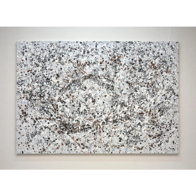 With this acrylic piece, I poured raw emotion onto the canvas, capturing chaos and harmony through a whirlwind of...