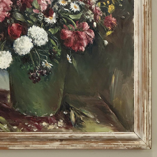 Framed Oil Painting on Canvas by Henri Dufaux (1879-1980) For Sale - Image 9 of 15