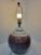Large Modernist Artist Signed Glazed Pottery Lamp For Sale - Image 10 of 11