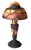 Amber Antique 19th Century French Daum Nancy Table Lamp For Sale - Image 8 of 12