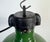 1960s Industrial Green Enamel Factory Pendant Lamp, 1960s For Sale - Image 5 of 18