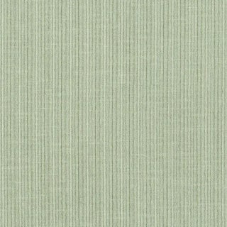 Schumacher Antique Strie Velvet Fabric in Lichen For Sale