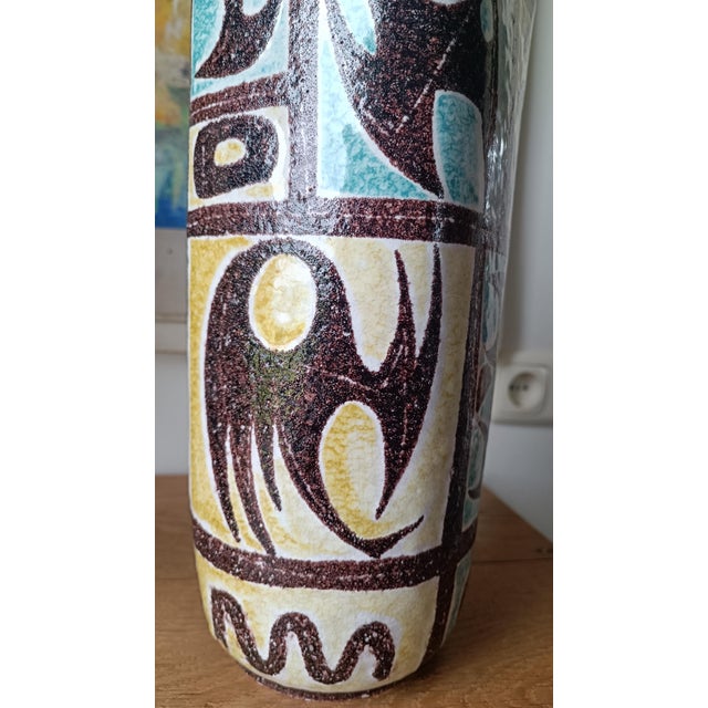 1960s Large Vase by Alvino Bagni For Sale - Image 5 of 15
