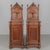 Pair of Italian Walnut Marble Top Nightstands For Sale - Image 4 of 10