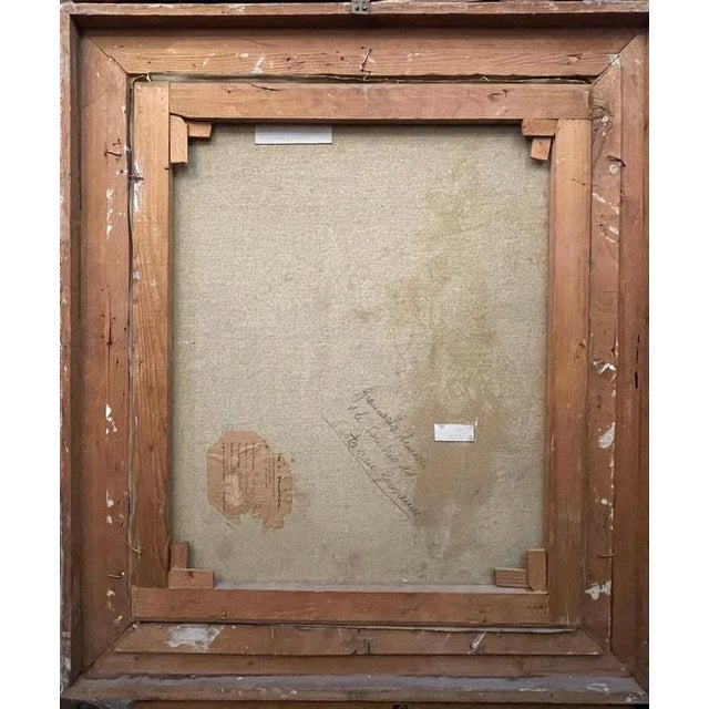 Giancarlo Amurri, View of Small Church, Oil on Canvas, Framed For Sale - Image 6 of 7