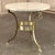 Mid 20th Century Mid Century Polished Brass Tripod Table With Lion Heads and Stone Top For Sale - Image 5 of 17