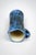 Small Mid-Century French Blue Ceramic Ewer with Engraved Decoration of Stylized Owls and Fish by Jacques Blin, 1950s For Sale - Image 10 of 15