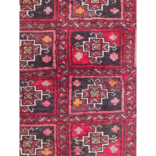 Mid-Century Turkmen Baluch Rug, 1950s For Sale - Image 6 of 18