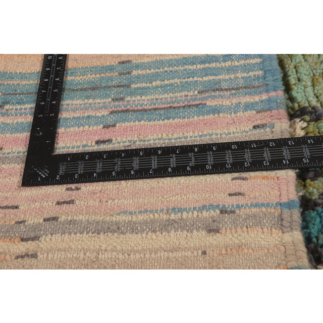 Textile Contemporary Boujad Moroccan Rug, 08'08 X 10'11 For Sale - Image 7 of 10