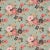 Schumacher Sample - Schumacher Valentina Floral Fabric in Green For Sale - Image 4 of 4
