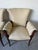 Cream Vintage Regency Revival Carved Wood Armchairs – A Pair For Sale - Image 8 of 17