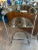 Vintage pair of Anton Lorenz Thonet chrome barstools bar stools. The chrome has been polished. The upholstery was as...