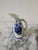 Vintage Delft Blue Holland Creamer Vase with Handle and Hand Painted Flowers. This piece of pottery is known for its...
