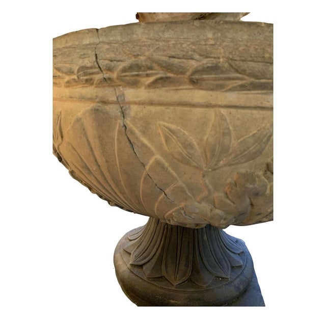 Terracotta Urn attributed to James Stiff of Lambeth, 1870s For Sale - Image 6 of 8