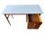 Mid-Century Modern Walnut Desk With White Laminate Top – Restored Vintage Writing Table For Sale - Image 9 of 12