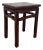 Asian Modern Traditional Ming Style Solid Wood Accent Side Table For Sale