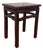 Vintage Asian Modern Traditional Ming Style Solid Wood Accent Side Table For Sale