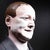 ABOUT An original painted chalkware department store hat display bust of a gentleman with glass eyes. Marked "15 1/2"...