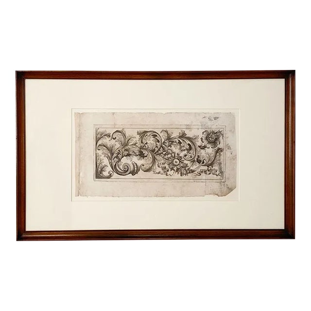 17th Century Architectural Print For Sale