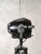 Satin Black Rank Strand Patt 123 Theater Spotlight Floor Lamp with Black Wooden Tripod, 1960s For Sale - Image 9 of 18
