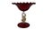 Traditional Vintage Red and Gold Fleck Murano Candy Dish For Sale - Image 3 of 6