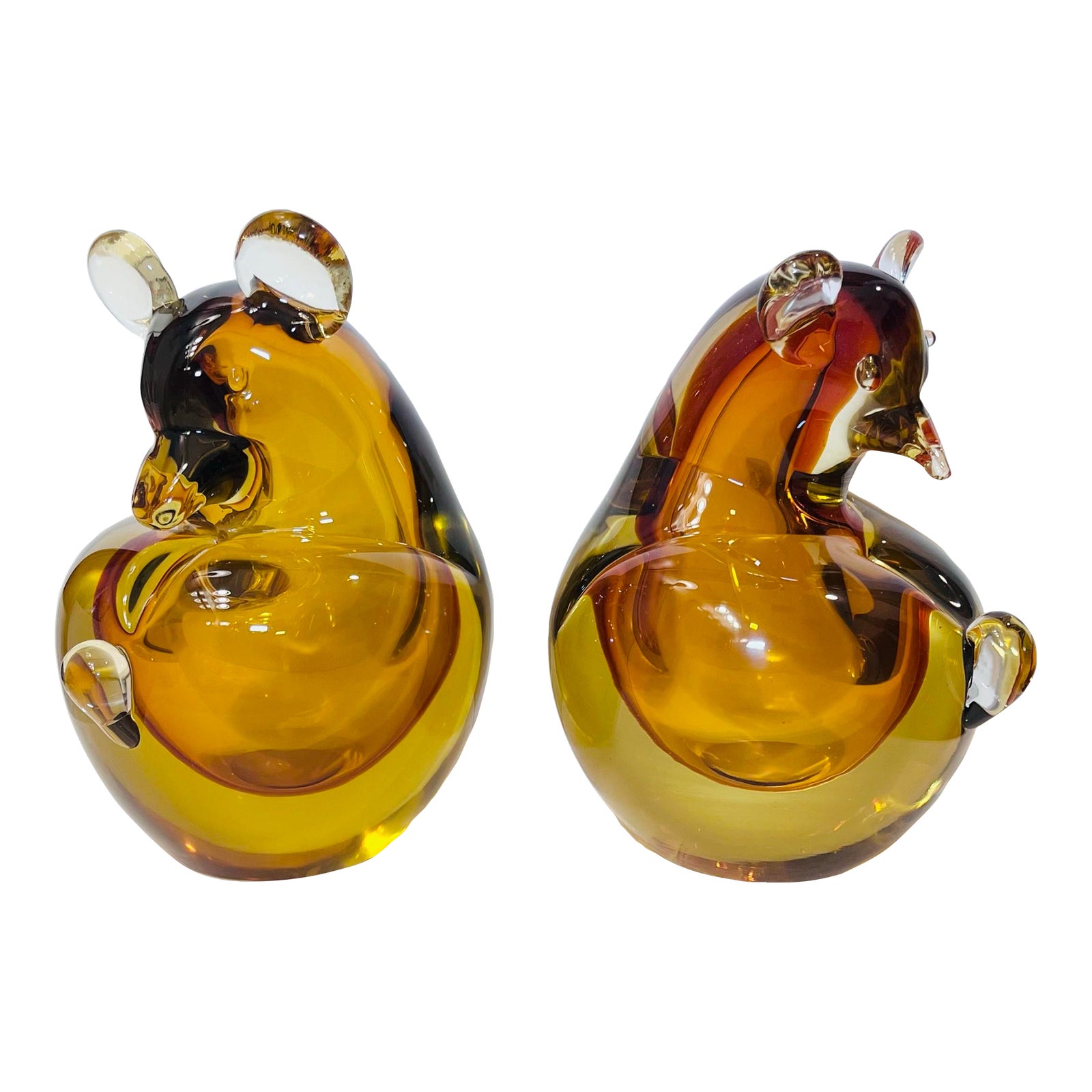 Salviati/サルヴィアーティ/MURANO/ガラスオブジェクト vintage-murano-glass-salviati-